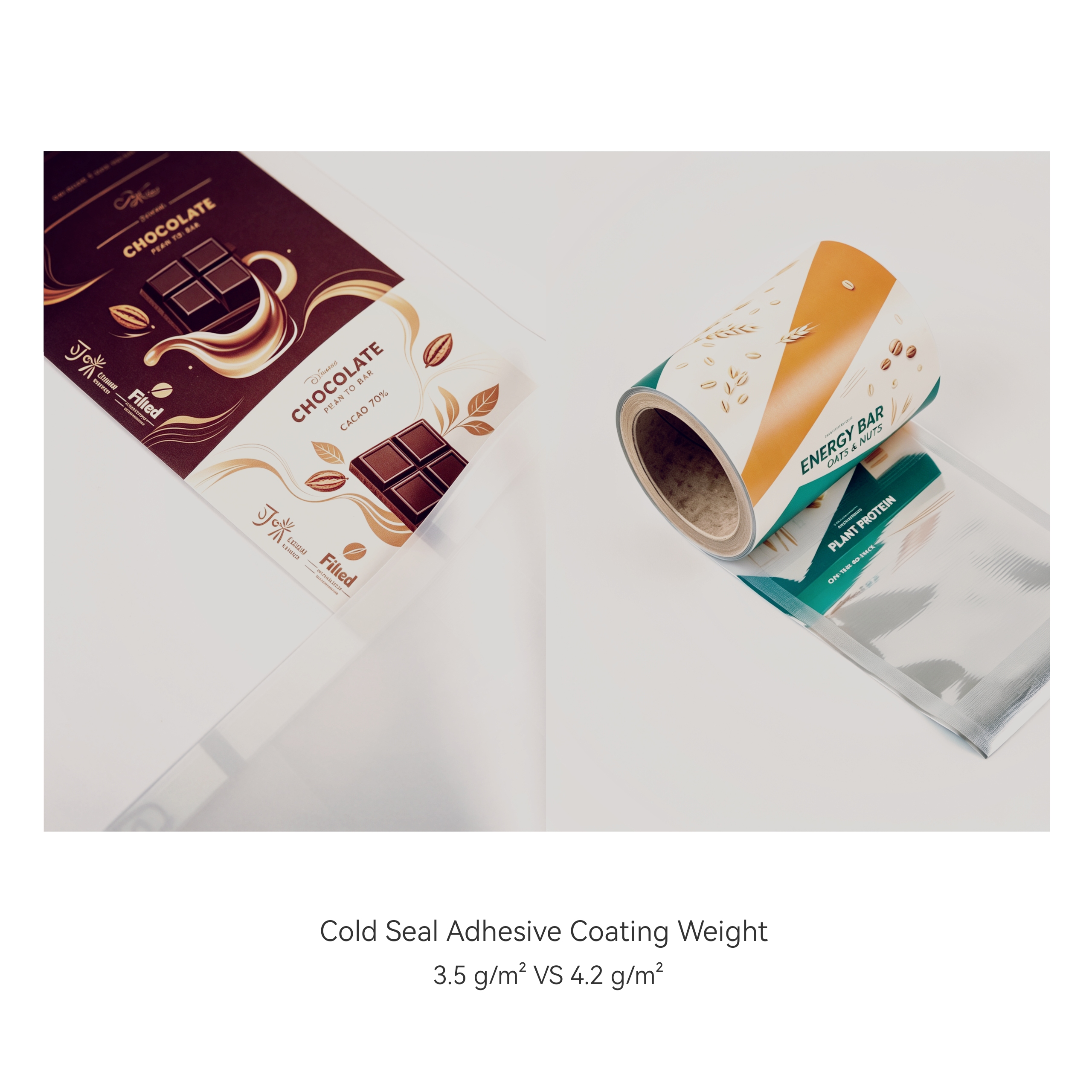 Cold seal adhesive coating guide
