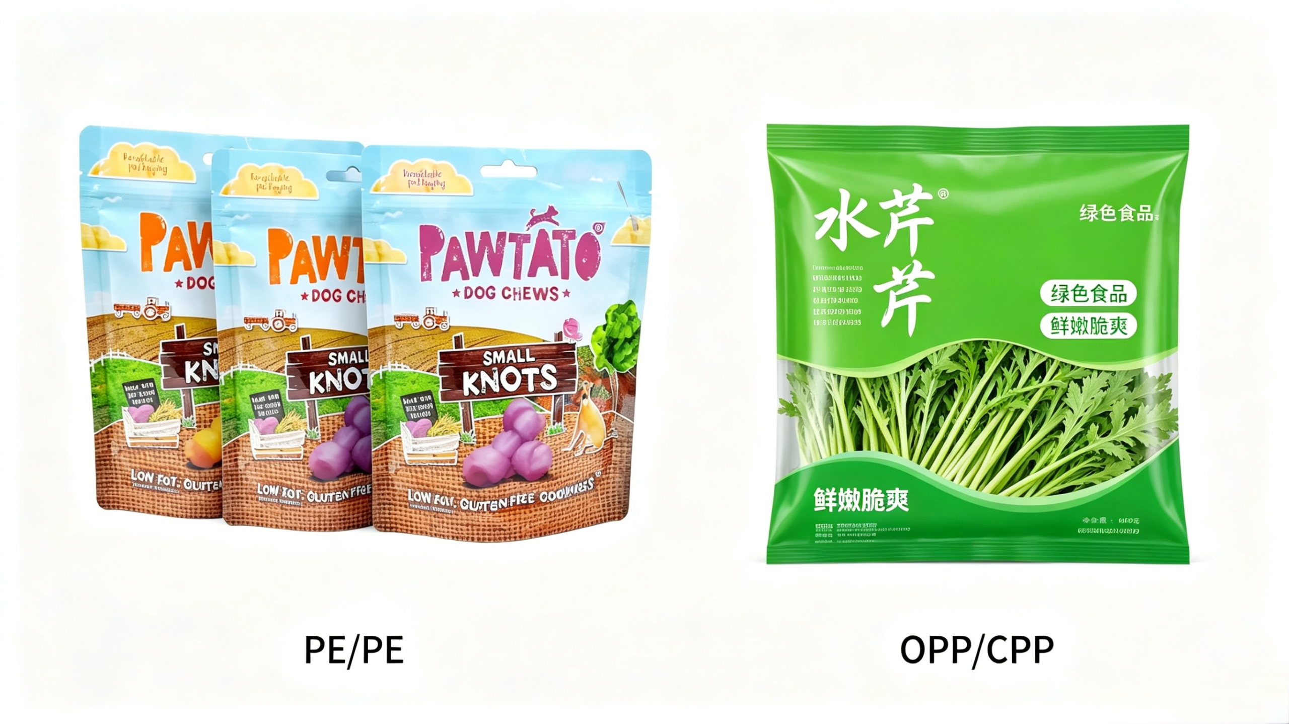Mono-material recyclable packaging